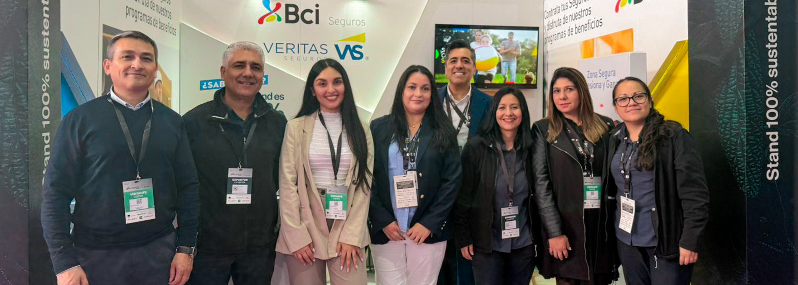 Veritas Seguros Construyendo presencia XVIII Expomin 2025
