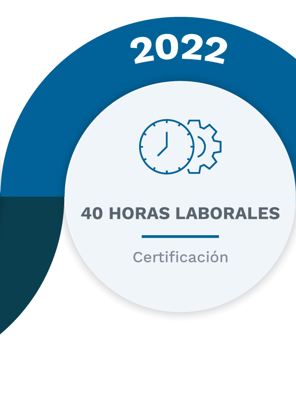Certificación - 40 horas laborales